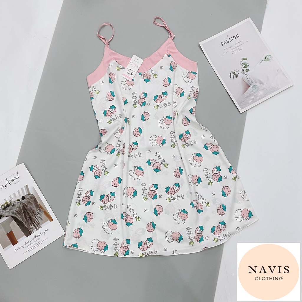 [XẢ KHO] Pijama Váy Lụa Latin Mẫu Mới 2021 | BigBuy360 - bigbuy360.vn