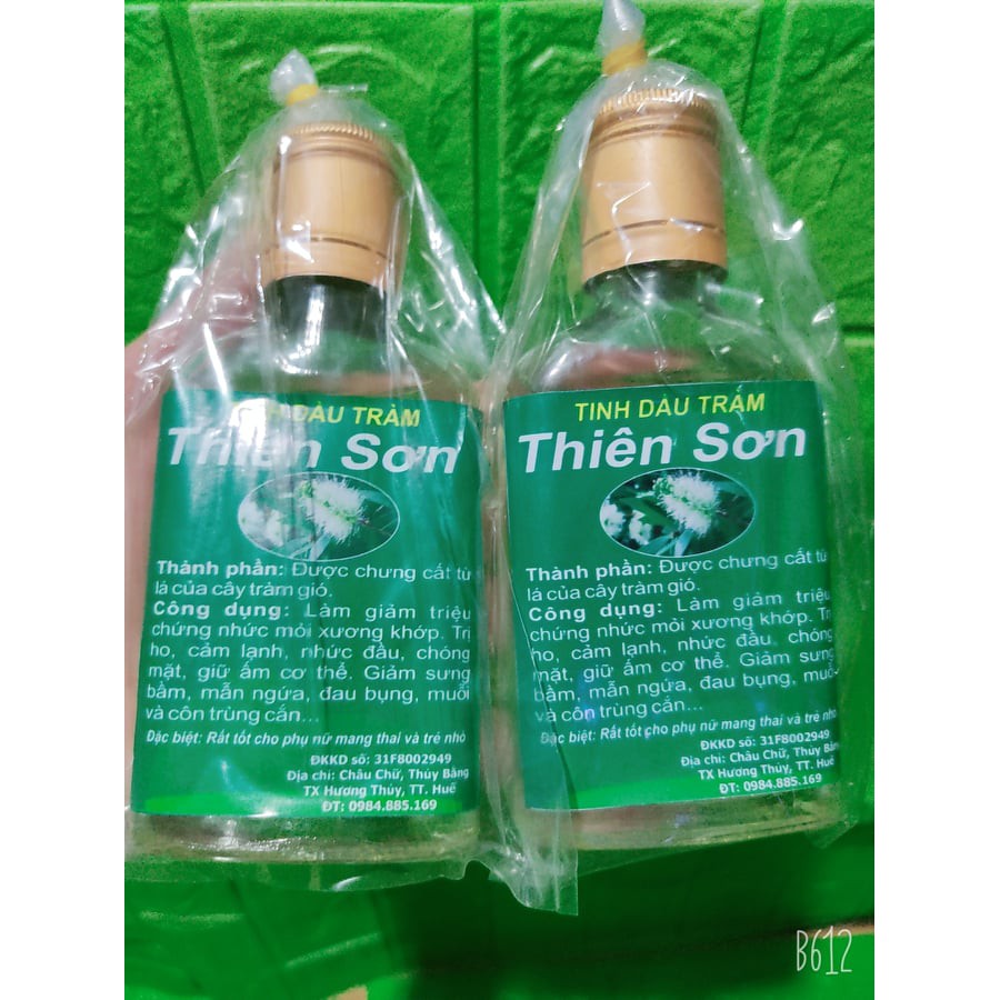 Tinh dầu tràm Huế nguyên chất 100% Thiên Sơn Lọ 100ml ( Tên tuổi làm nên thương hiệu )