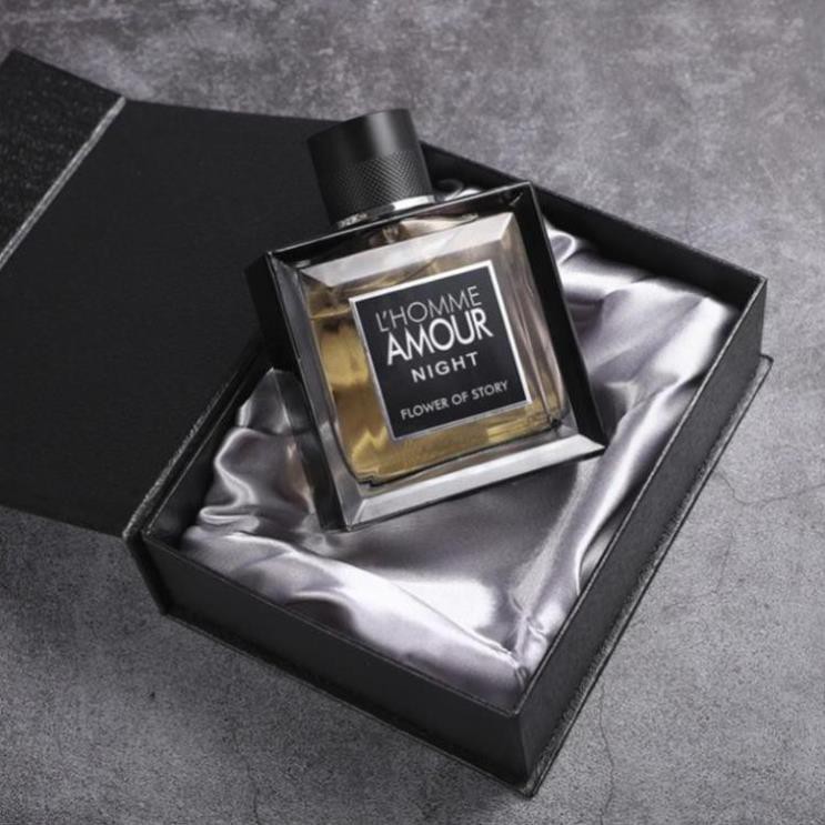 Hộp Quà Nước Hoa Nam Amour Dầu Thơm Nam 100ML - Hương Thơm Mạnh Mẽ - Thanh Lịch