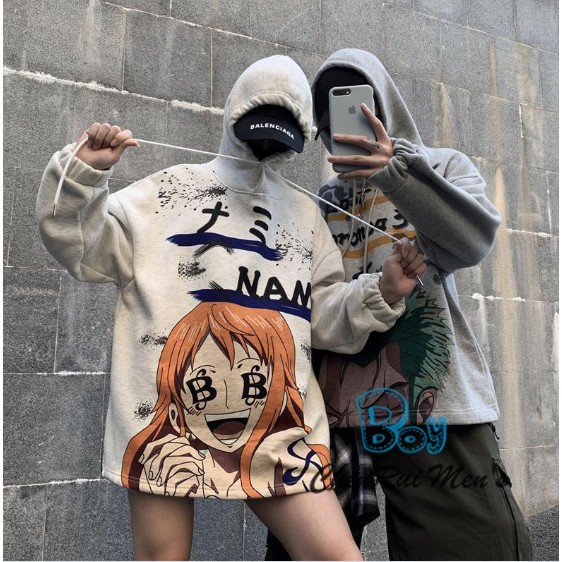 ❤[Hàng mới về] Bộ sản phẩm túi xách❤Áo hoodie lót nhung in hình Naruto thời trang mùa thu đông hàn quốc dành cho cặp đôi | BigBuy360 - bigbuy360.vn