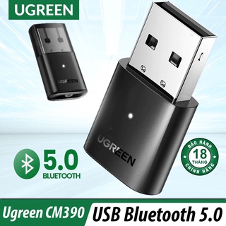 USB Bluetooth 5.0 Dành Cho Laptop, PC Cao Cấp UGREEN US192 CM390 Chính Hãng