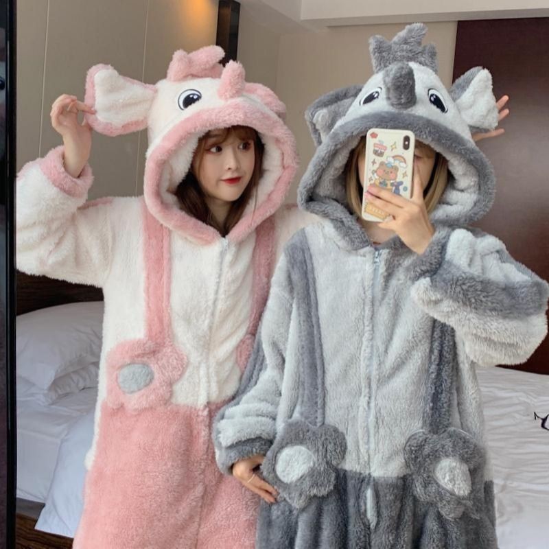 ORDER_ Bộ Ngủ Voi Dễ Thương Liền Người Ulzzang_N71