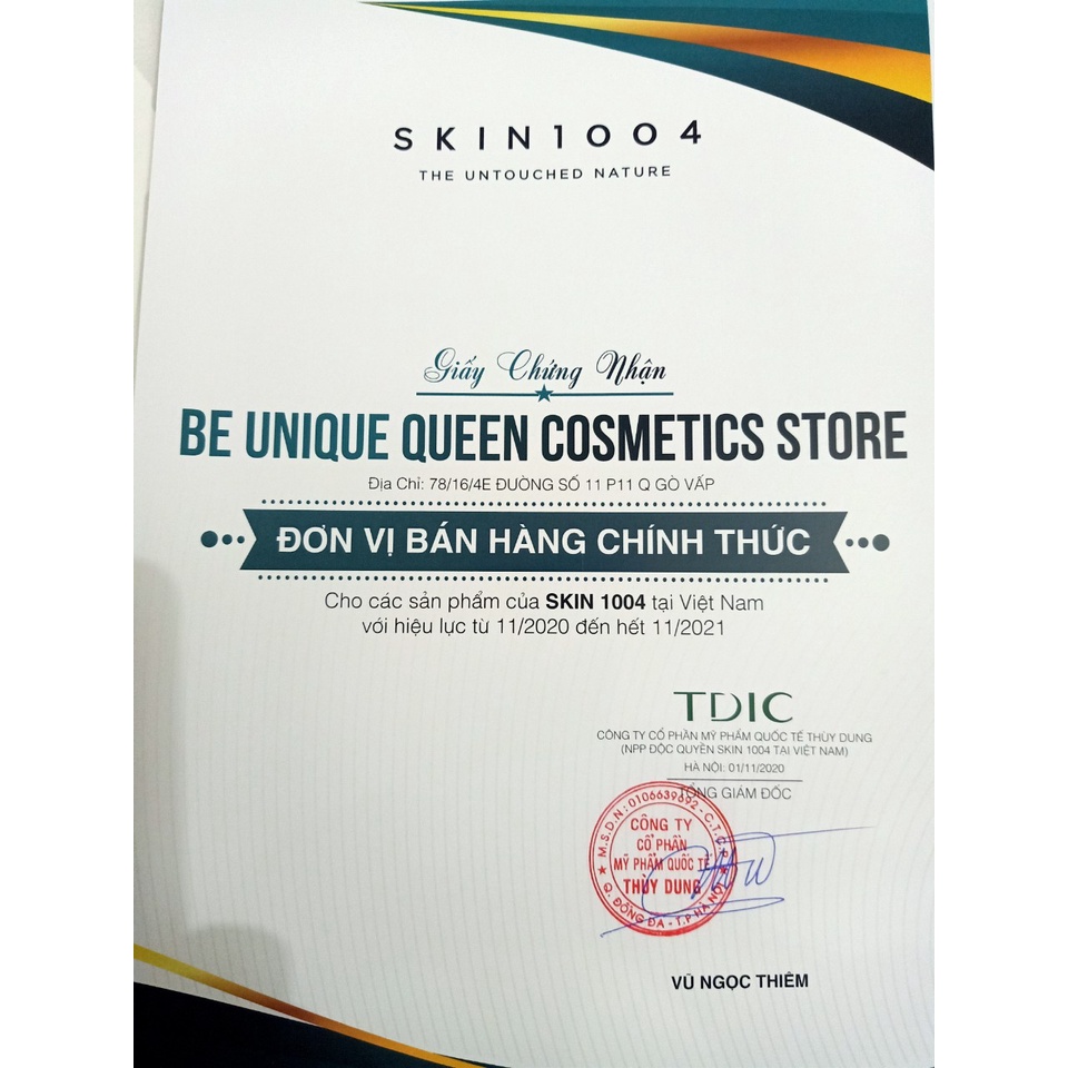 Trọn Bộ Combo Skin1004 Madagascar Centella Giảm Mụn, Mờ Thâm (DTT + sữa rửa mặt + toner + serum 55ml + kem dưỡng + kcn )