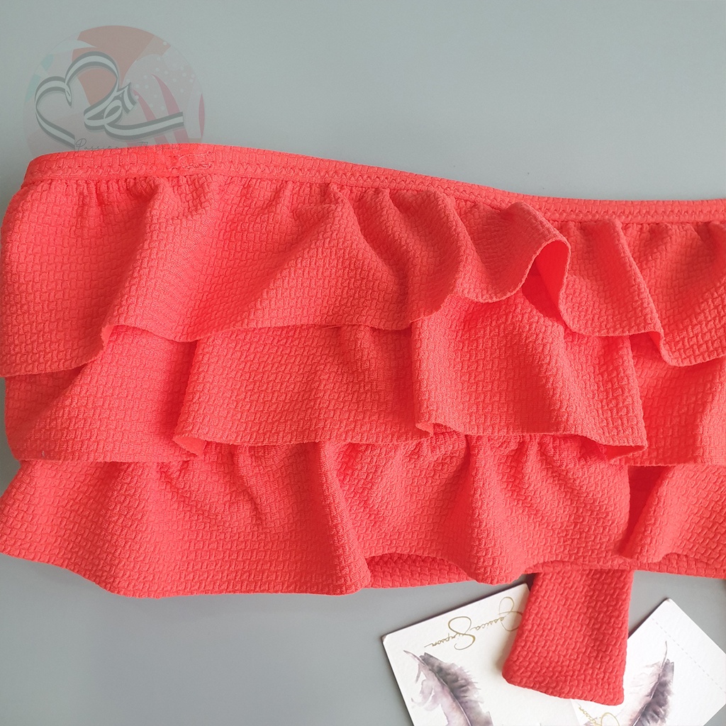 Bộ bơi hai mảnh quây ngực cách diệu bèo nhún Jessica xuất khẩu Mỹ