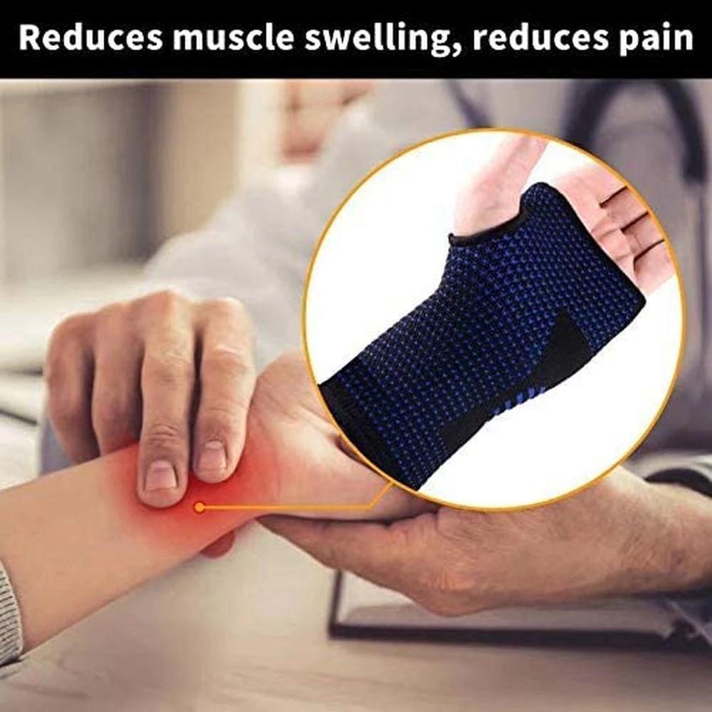 Băng Đeo Tay Thể Thao Thoáng Khí Thấm Hút Mồ Hôi Cho Nam Nữ