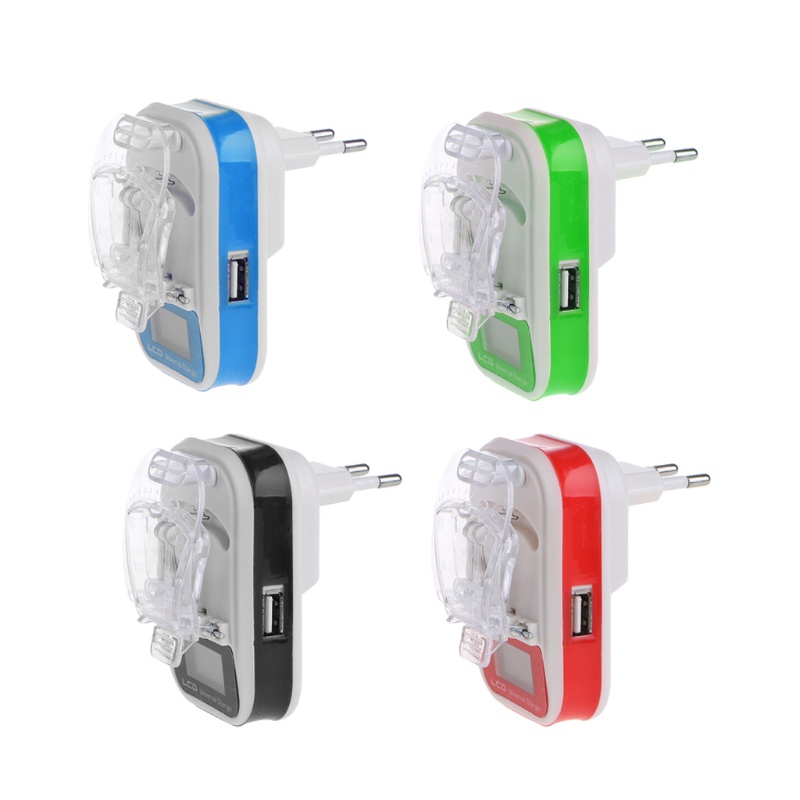 Bộ sạc pin USB có màn hình hiển thị LCD cho điện thoại chất lượng