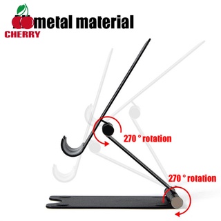 FS Metal Adjustable Mobile  Phone  Bracket Solid Color Universal Tablet Holder Foldable Portable Desk Stand For Home