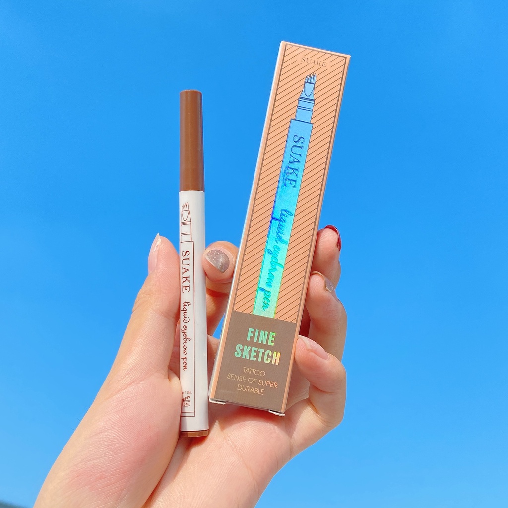 Bút chì kẻ lông mày bốn góc chống thấm nước không dễ lem nhòe | BigBuy360 - bigbuy360.vn