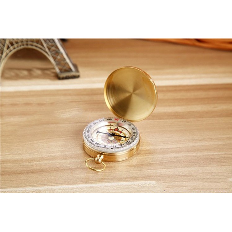 LA BÀN Phong Thủy ĐỒNG THAU Cao Cấp - Nhỏ Gọn - Bỏ Túi | BigBuy360 - bigbuy360.vn