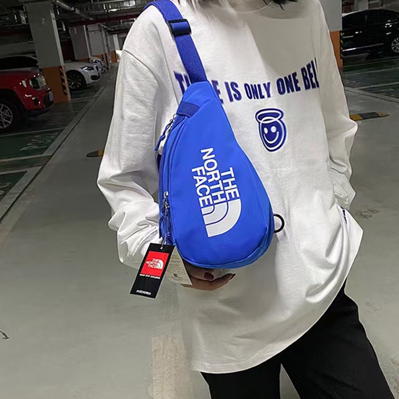 Túi đeo Chéo Nam Nữ The Face North Chất Liệu Vải Chống Thấm Nước Phong Cách Hàn Quốc - Túi Bao Tử Unisex