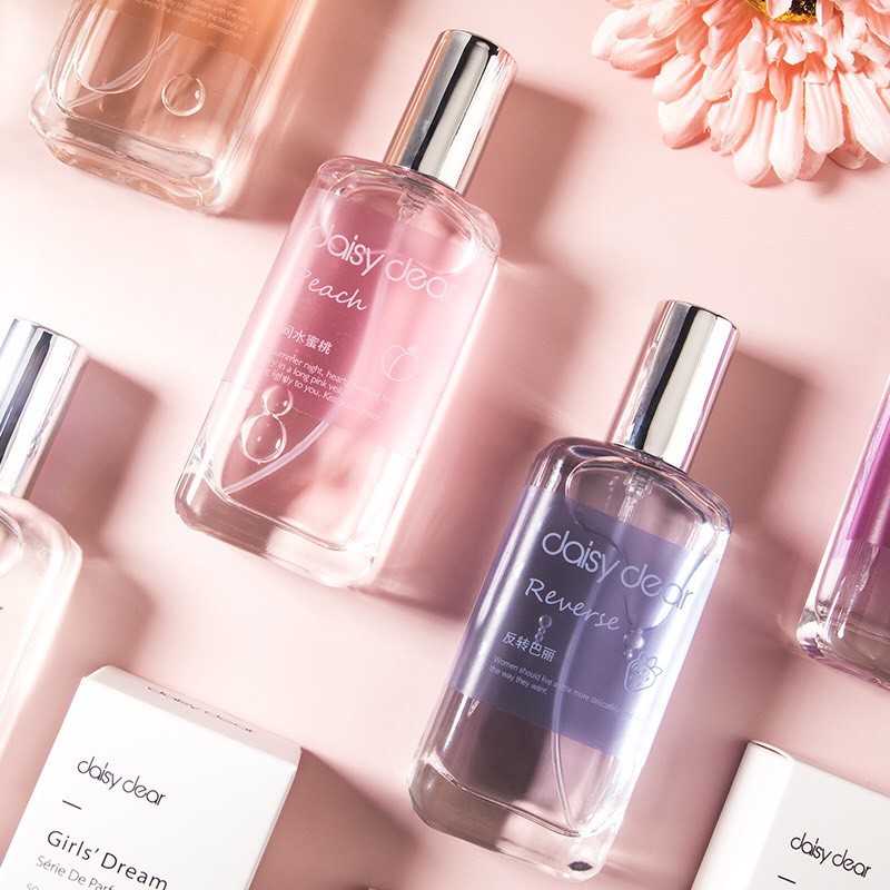 Nước hoa 50ml Girls’ Dream DAISY DEAR hương Đào hương hoa nhẹ nhàng học sinh thơm mát