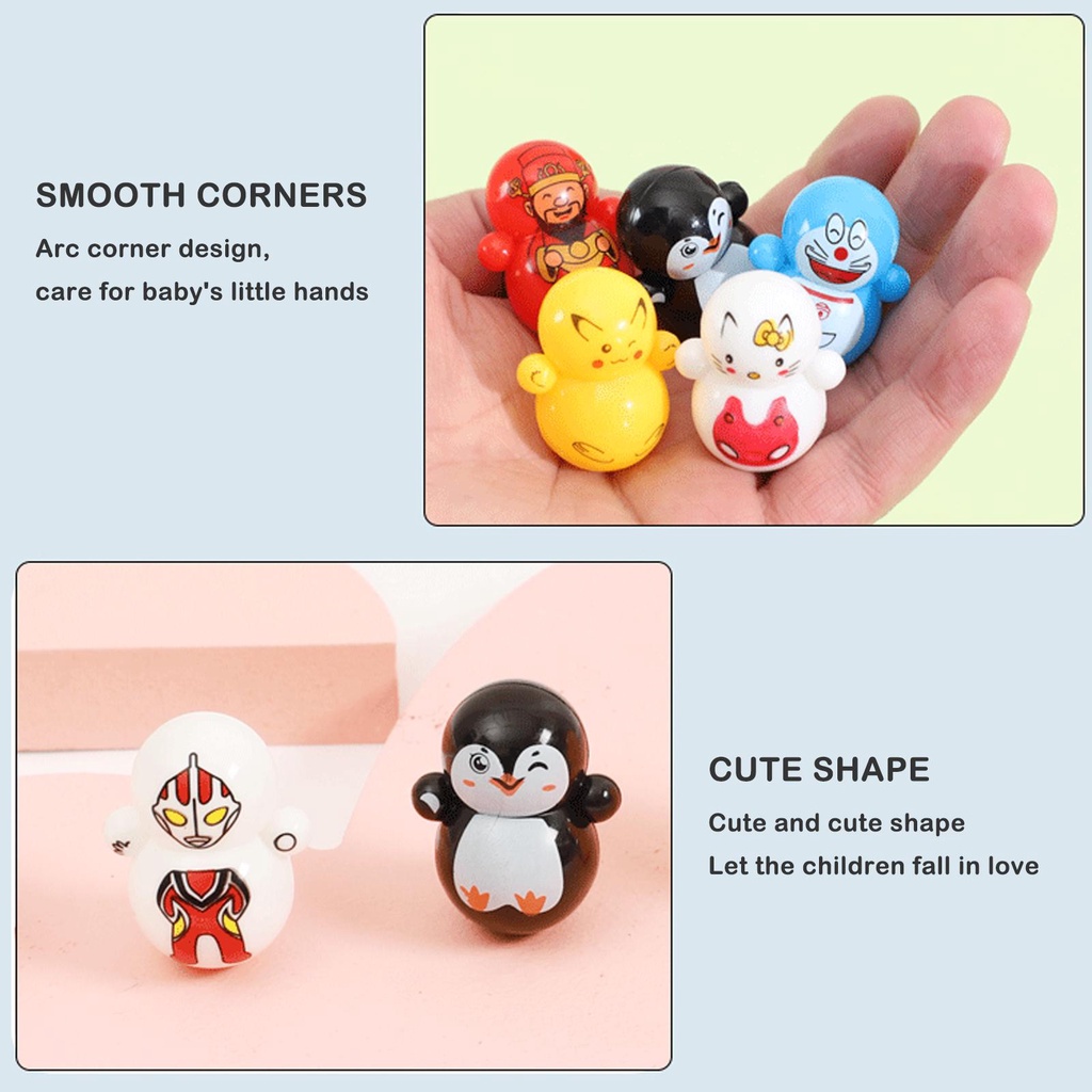 Lật Đật Mini Hình Hoạt Hình Cho Bé Z4J7