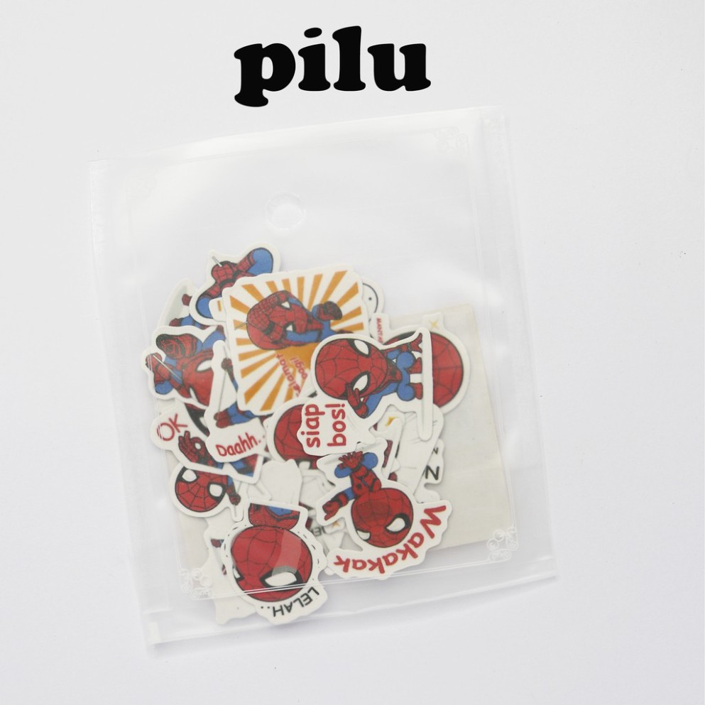 Sticker pilu hình dán các loai túi mờ nhiều mẫu ST21