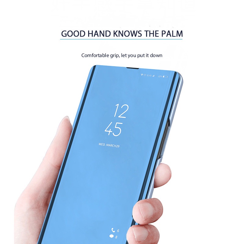 Bao Da Nắp Gập Tráng Gương Cho Xiaomi Redmi Note 11 10 9 Note11 Note10 Note9 Pro 11Pro 10S 11s 10X Note11Pro Note10S Note11S Note10Pro Note9Pro Ốp