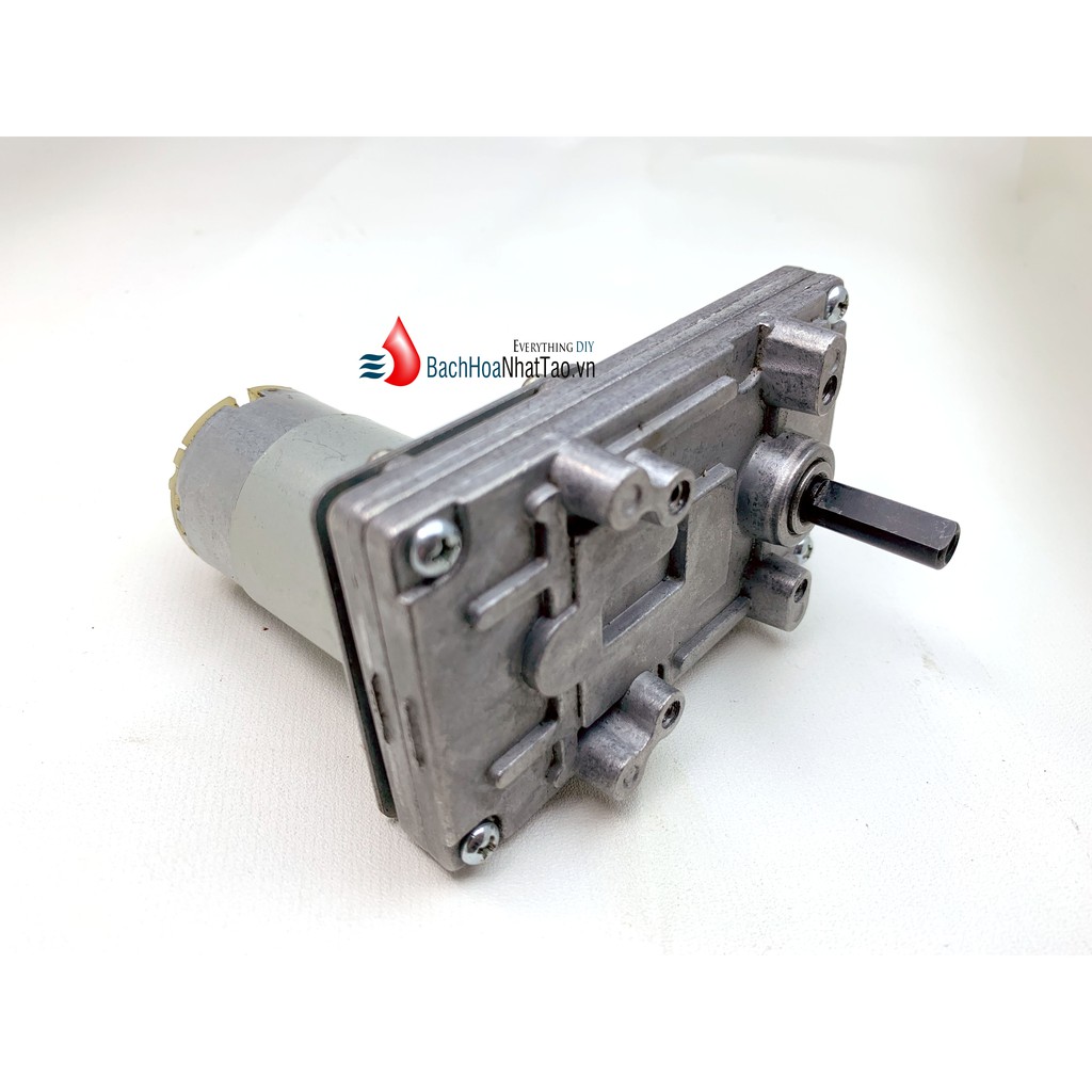 Motor Giảm tốc 12v-45v/phút cốt 8ly