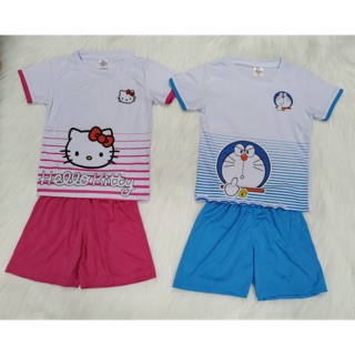 Bộ đồ thể thao trẻ em đôrêmon,hello kitty cực kì dễ thương cho bé