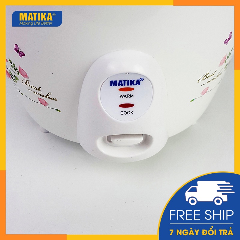 Nồi Cơm Điện MATIKA 1.2L MTK-DR12