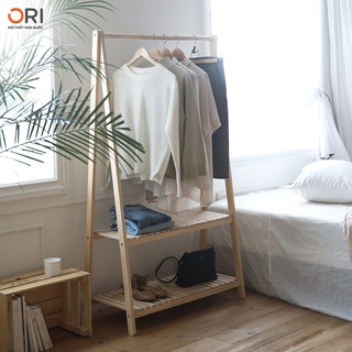 GIÁ TREO QUẦN ÁO CHỮ A 2 TẦNG XUẤT KHẨU - AHANGER 2F SIZE 86 - ORI NỘI THẤT HÀN QUỐC