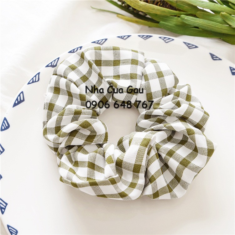 scrunchies caro hàng nhập QC cao cấp