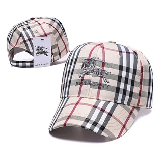 Burberry Hat Check Mũ Peak Cap Sun Hat Baseball Cap