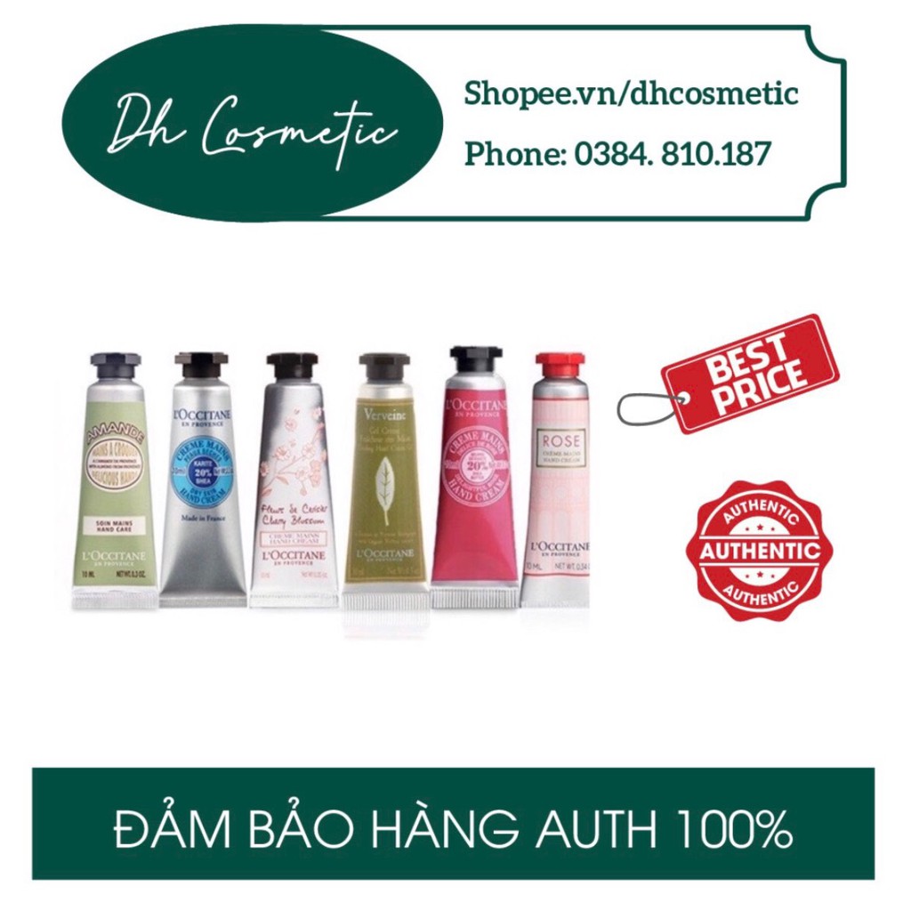 Kem dưỡng tay L’occitane Pháp 10ml