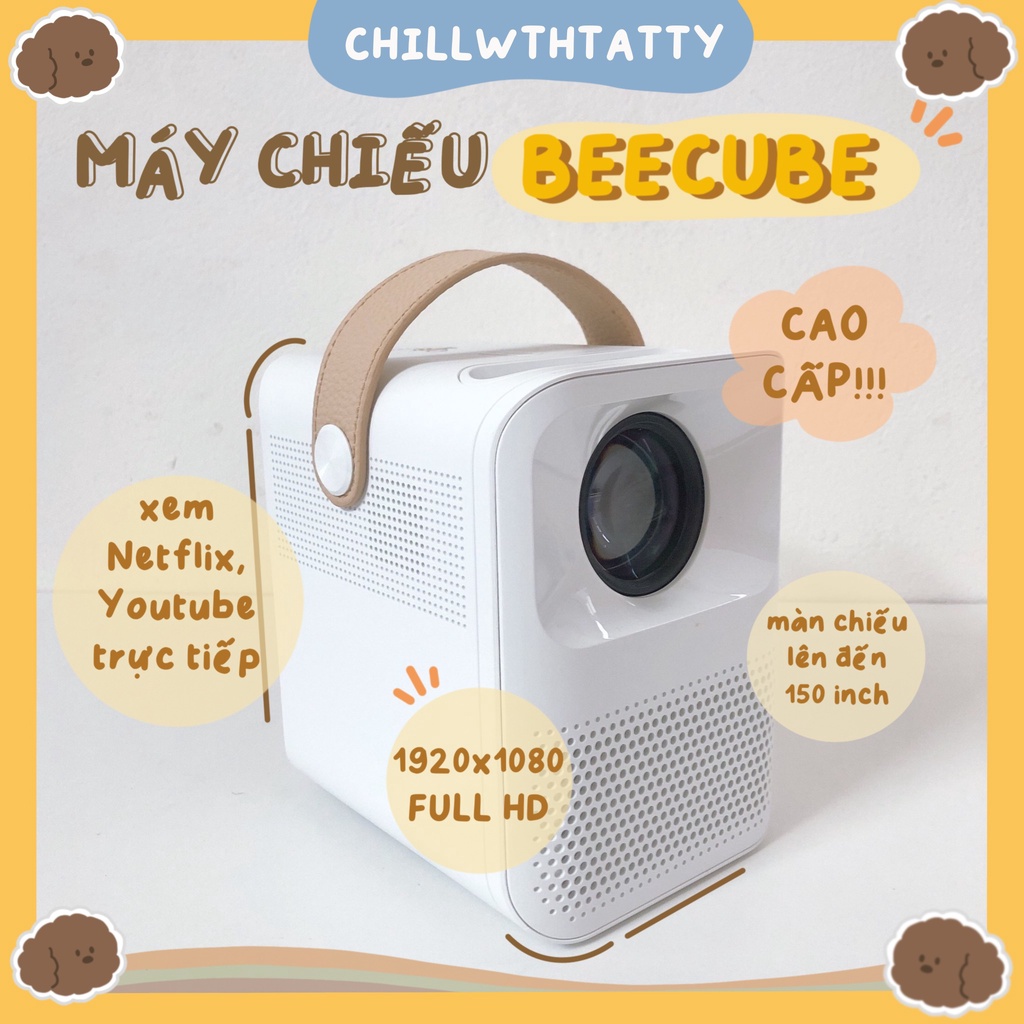 Máy chiếu BEECUBE X2 MAX chính hãng FullHd 1080p 60hz tích hợp hệ điều hành Android