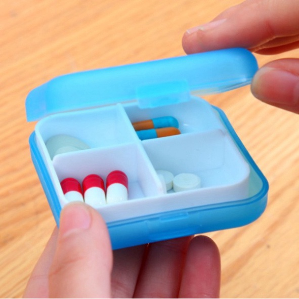 Hộp Đựng Thuốc Mini Chia Ngăn Tiện Lợi DANA
