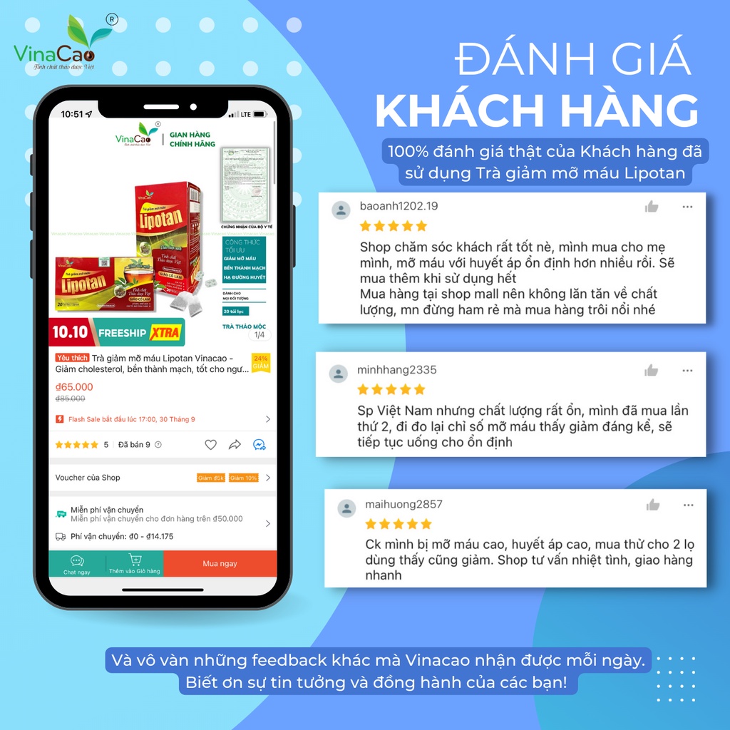 LIPOTAN - Viên hỗ trợ giảm mỡ máu, ngăn ngừa xơ vữa động mạch