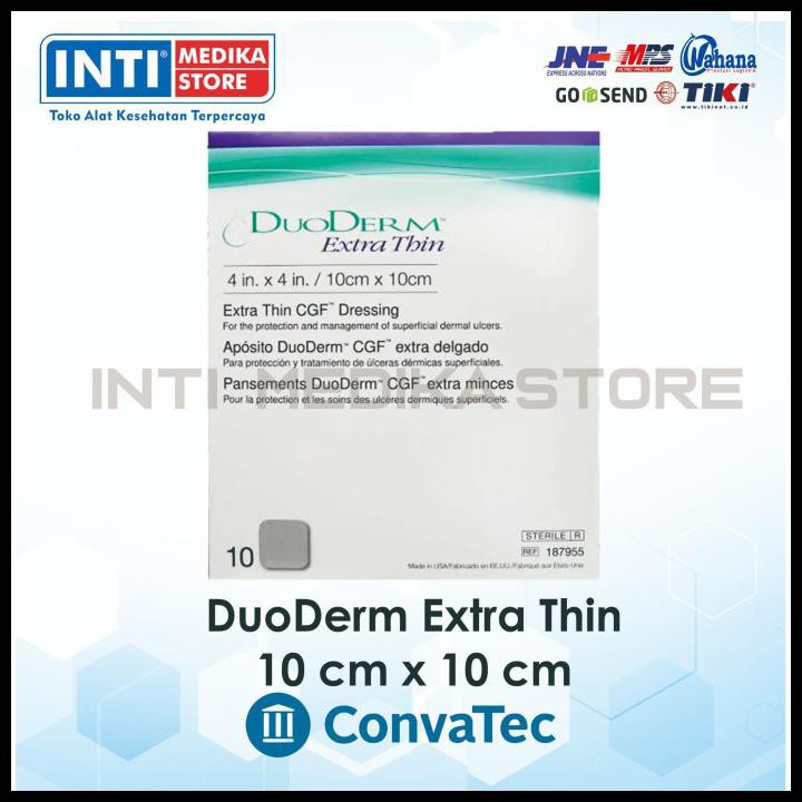 Convatec - Duoderm Super Thin 4inx4in / 10cm X 10cm