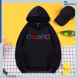 [ HOT ] Áo Hoodie Nỉ Dài Tay Squid Game ( Trò Chơi Con Mực) Đủ Size Cực Đẹp