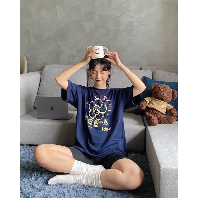 Áo thun TDD® FUNNIE FLOWER | BigBuy360 - bigbuy360.vn