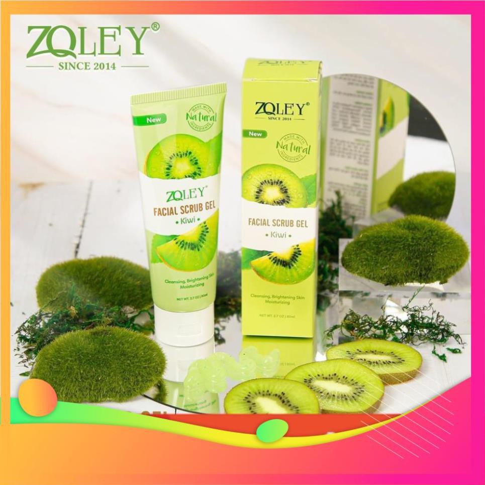 Zoley Kiwi Tẩy Tế Bào Chết Da Mặt - 80ml