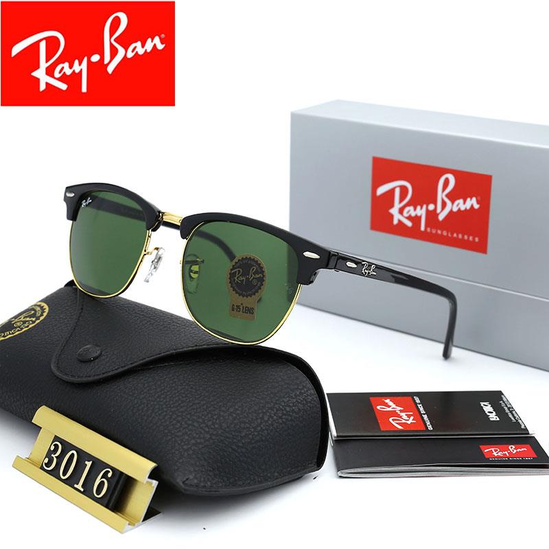 Wayfarer Ray-Ban_ chính hãng Kính râm 2021 Thời trang Hàn Quốc mới Kính râm nam nữ một mảnh Cặp đôi hợp thời trang Du lịch ngoài trời Kính râm lái xes