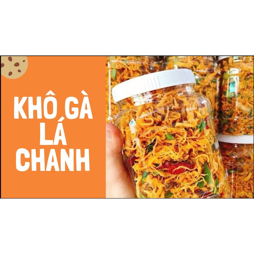 [ship hỏa tốc] [Freeship 50K] Khô Gà Lá Chanh 100% Thịt Gà Loại 1 Hàng Ngon Nhà Làm