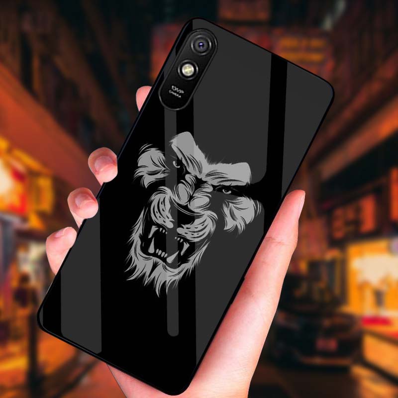 Ốp Lưng XIAOMI Redmi 9A Mặt kính cường lực Cao Cấp, Sang Trọng thiết kế Độc Quyền