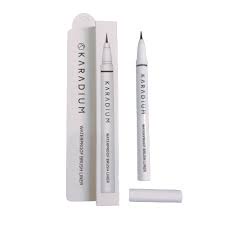 Bút dạ kẻ mắt Eyeliner Karadium Waterproof Brush Liner Black