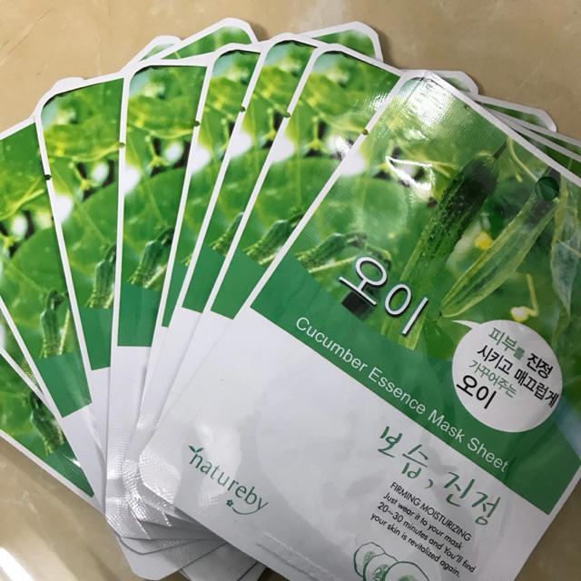 Mặt nạ Cucumber Essence Mask Sheet