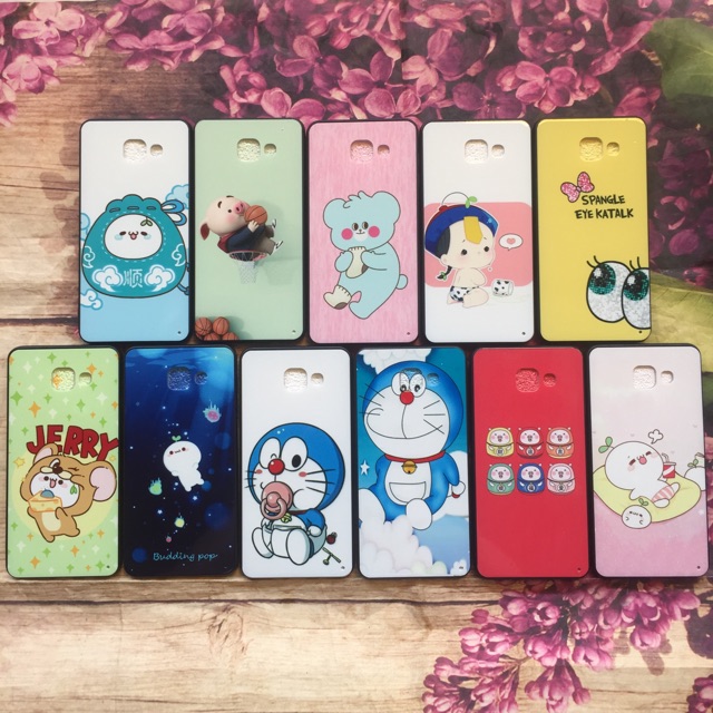 Ốp lưng Galaxy A7 2016 viền dẻo lưng full bóng 6D cực đẹp