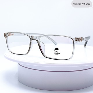 Gọng kính vuông nhựa dẻo 214 Anh Shop nhiều màu sắc nhận cắt độ theo yêu cầu