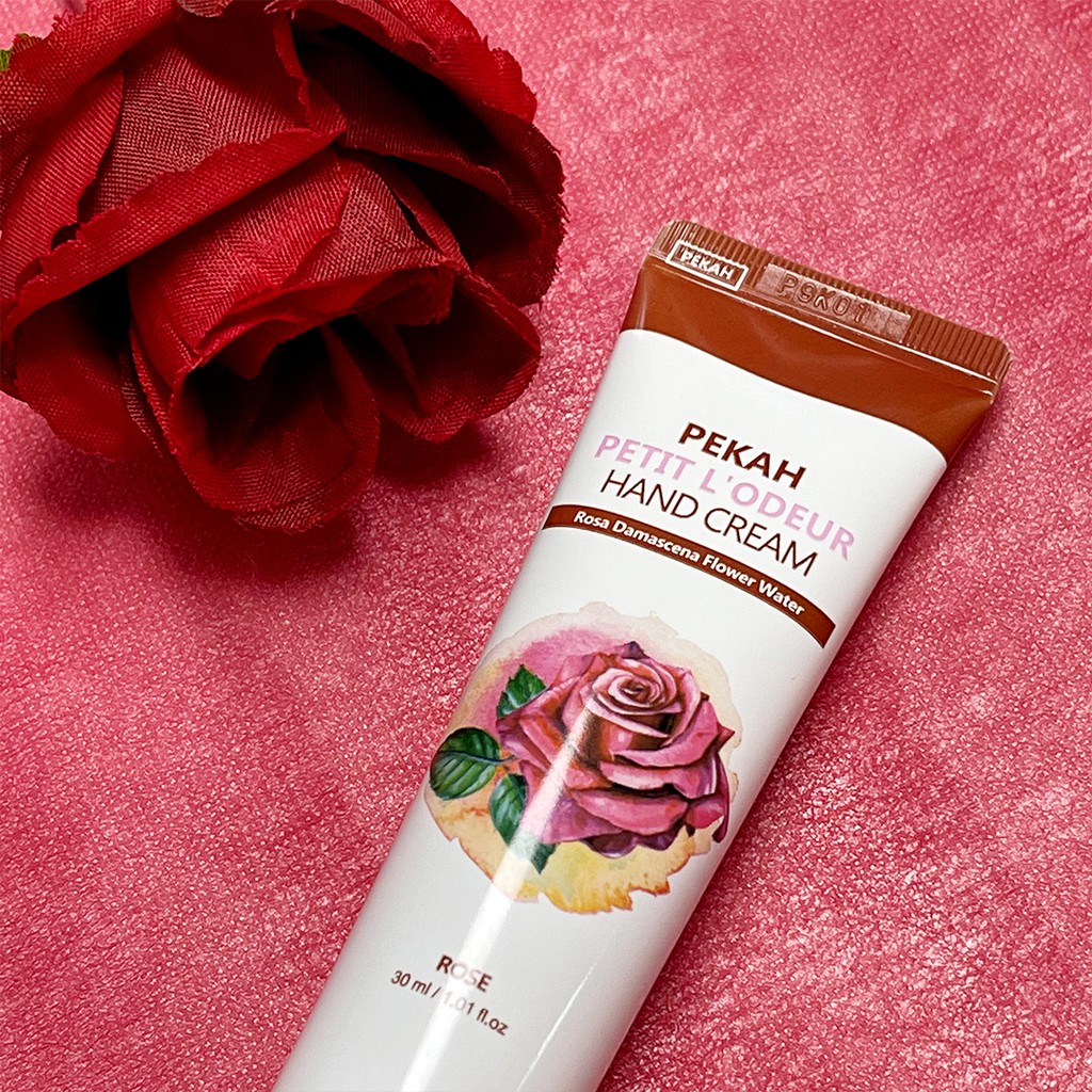Kem dưỡng da tay hoa hồng PEKAH ROSE PETIT L’ODEUR HAND CREAM 💖𝑭𝑹𝑬𝑬𝑺𝑯𝑰𝑷💖 Kem dưỡng da tay Hàn Quốc 30ml | BigBuy360 - bigbuy360.vn