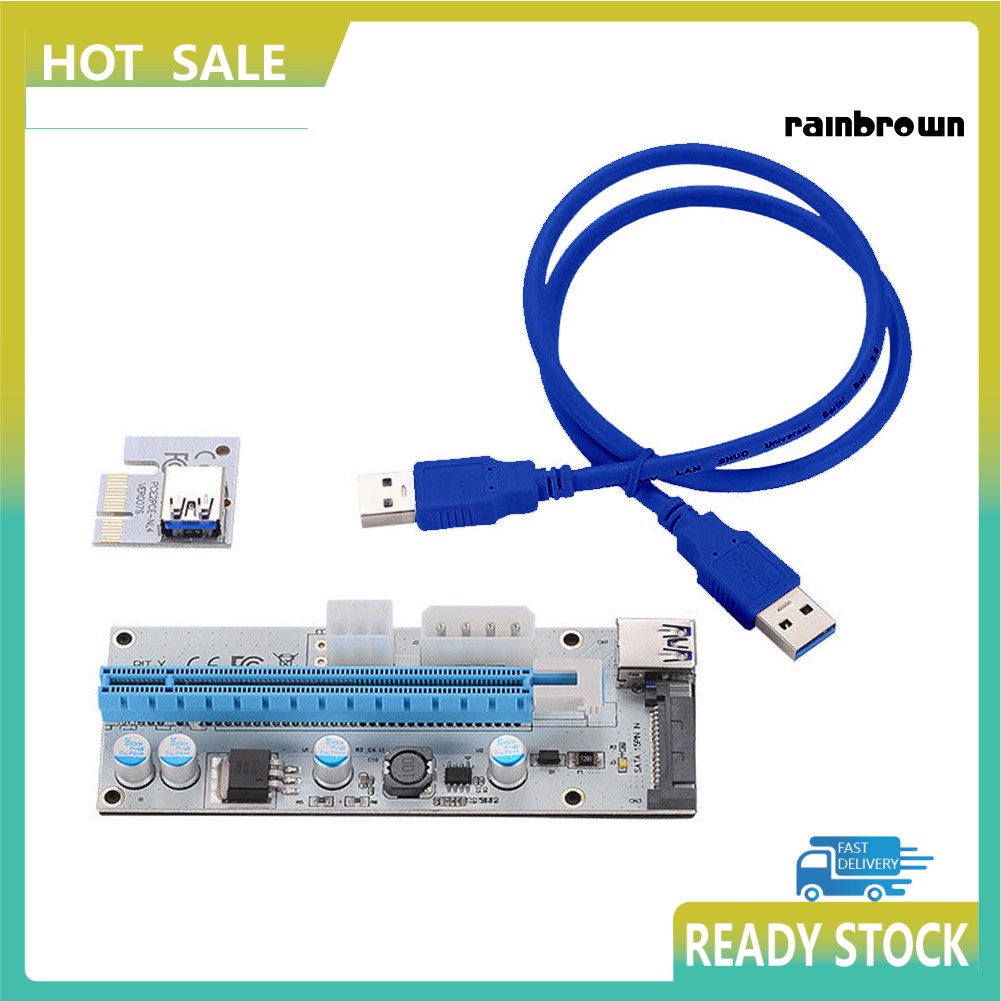 SATA Card Mở Rộng Rxl / Usb 3.0 Pci-E Express 1x Sang 16x