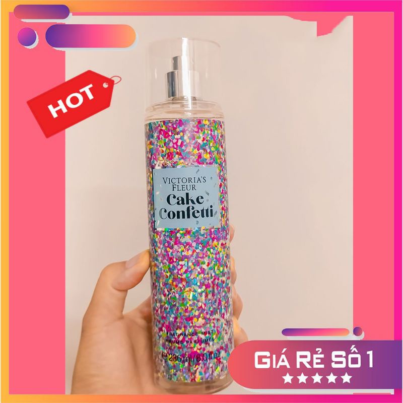 Body Mist 🍭 Xịt Toàn Thân VICTORIA'S SECRET 250ML - Xịt Thơm Body Mist Hương Hoa Quả | Thế Giới Skin Care