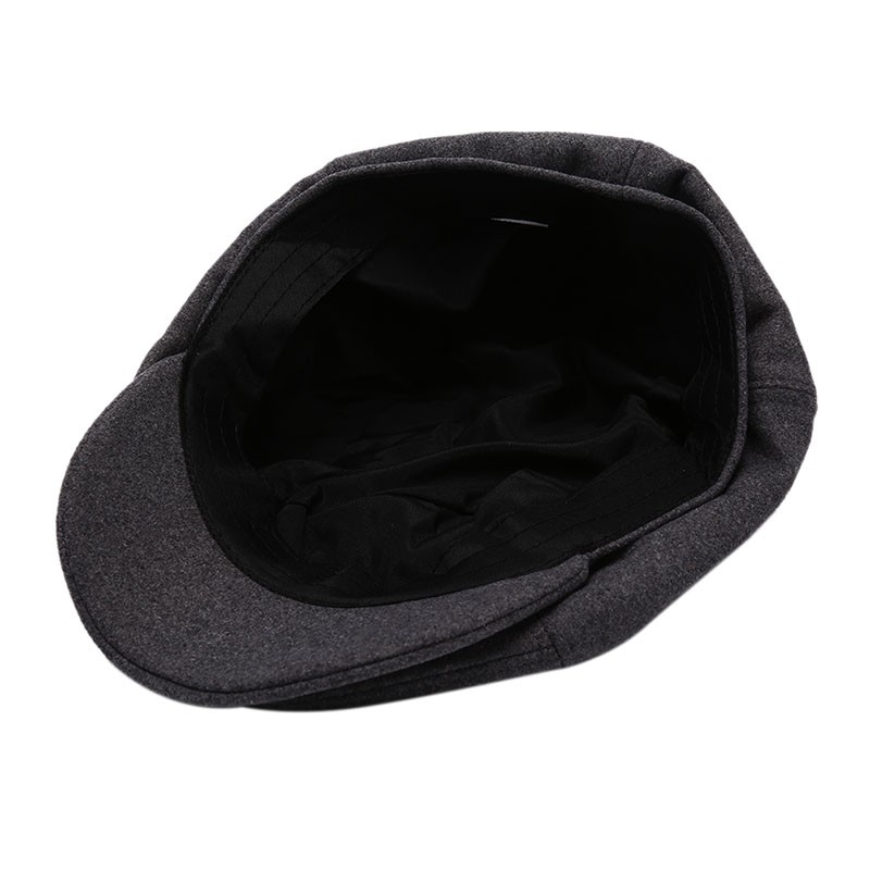 [bigapple]Unisex Mens Ladies 8 Panel Wool Blend Baker Boy Newsboy Flat Cap adore