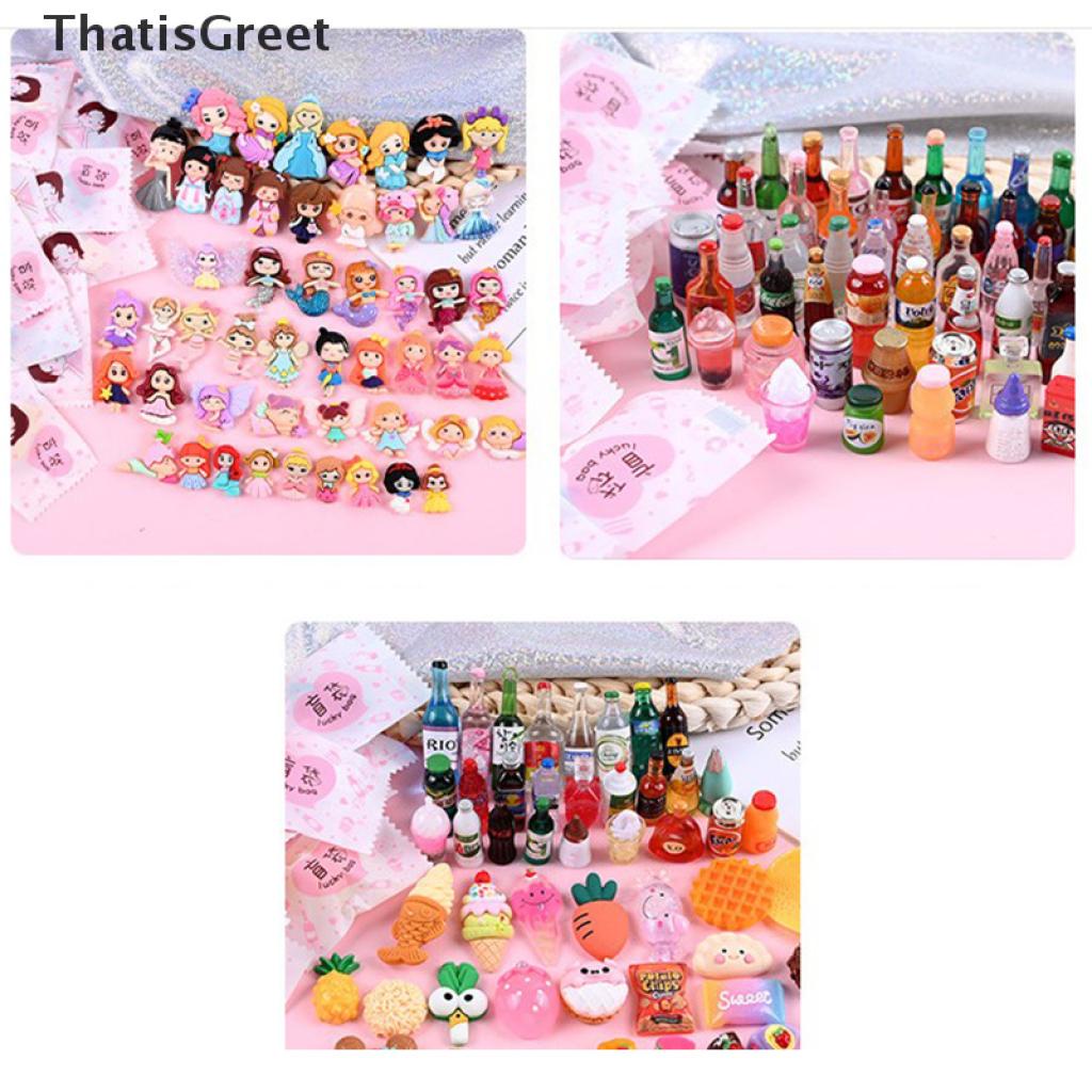 Set 10 Mô Hình Đồ Chơi mini Không Độc Hại Giảm Căng Thẳng