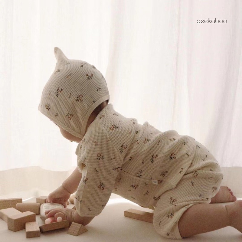 Set thu đông dài tay rời Peekaboo cực yêu cho bé