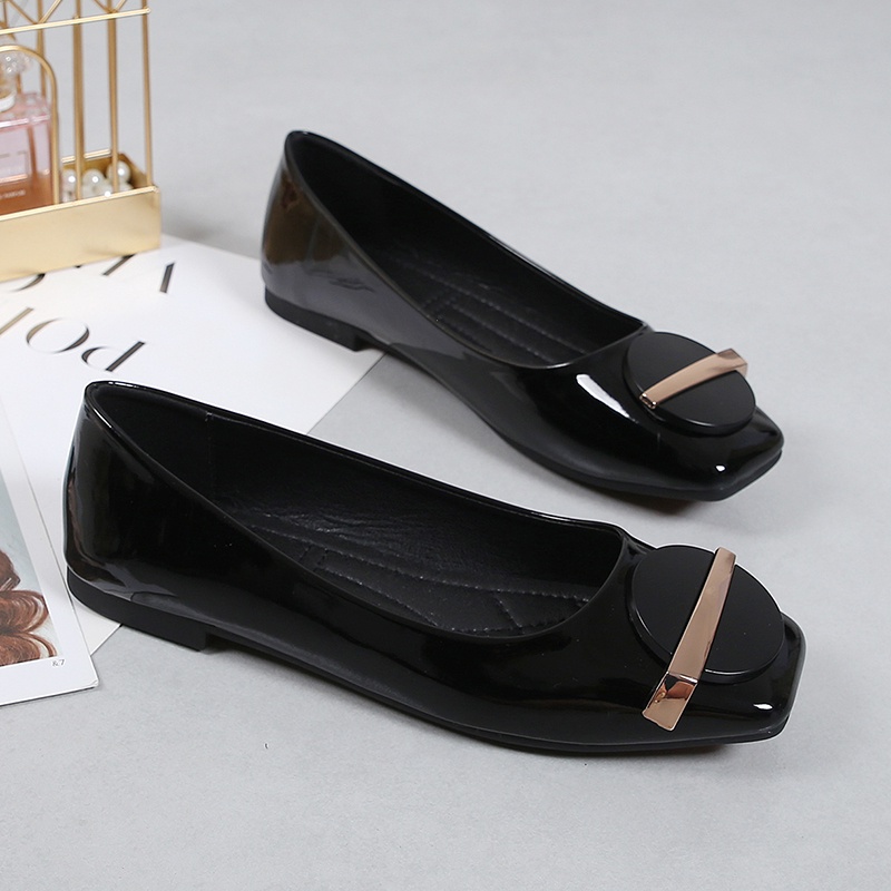 Giày Búp Bê Mũi Vuông Thời Trang Nữ