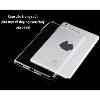 Ốp lưng iPad 10.2 2019 (Gen 7) dẻo silicon trong suốt
