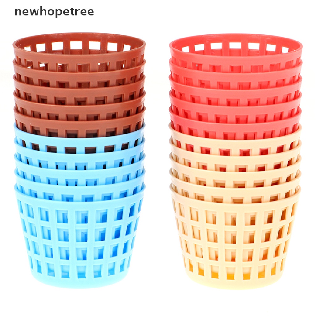 Set 5 Giỏ Mini Dễ Thương Dùng Để Trang Trí Nhà Búp Bê 1 / 12