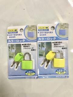 Ổ khoá vali mini đủ màu sắc