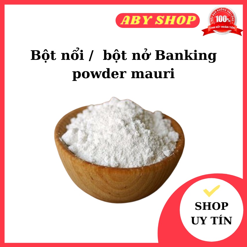 Bột nổi ⚡ HÀNG LOẠI 1 ⚡ 50g bột nở baking powder mauri sử dụng khi làm những loại bánh khô, chắc